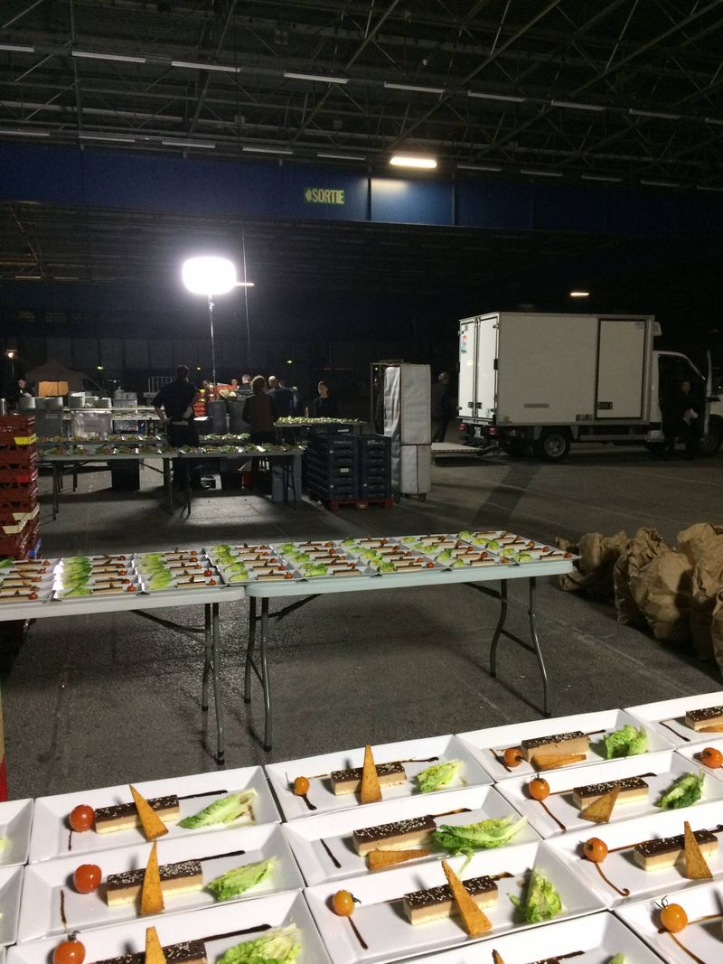Près de 1700 entrées étaient dressées pour ce dîner d'exception - La Fine Fourchette - Traiteur Grenoblois 
