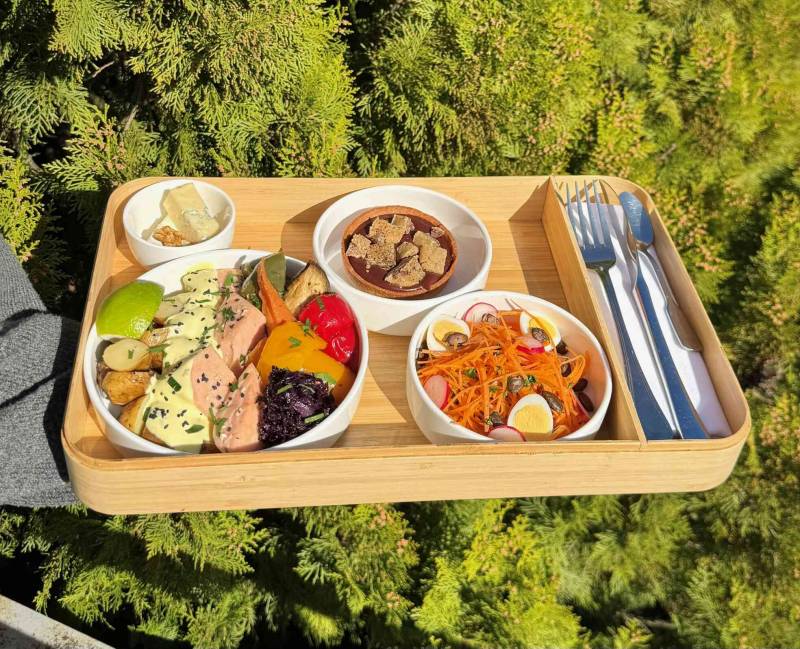 Livraison de plateaux repas