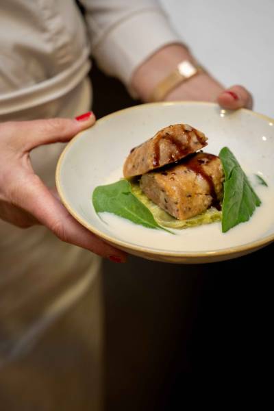Le XV et son plat gourmand ©Justine Nerini